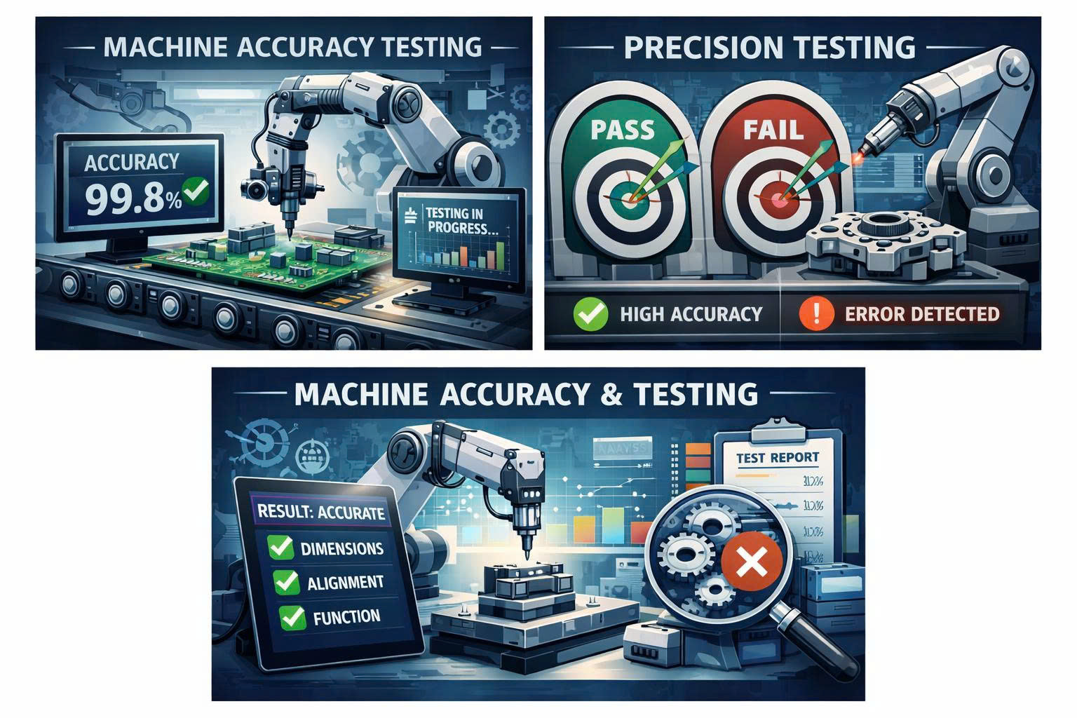 Machine Accuracy & Testing - GALAXY 3S
